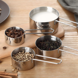 Stainless Steel Measuring Cups Set – 4 Pieces